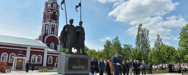 В Воронежской области открыли памятник князьям Борису и Глебу