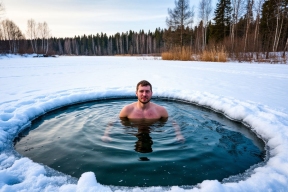 Названы самые опасные ошибки при купании в проруби