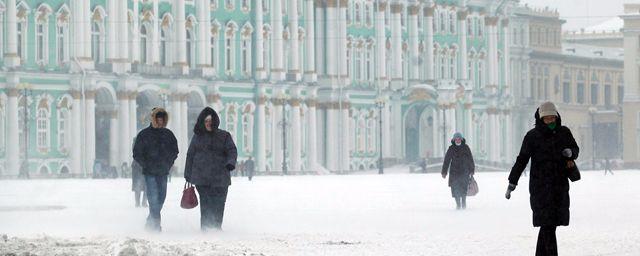 В Санкт-Петербурге ожидается сильный ветер и повышение температуры