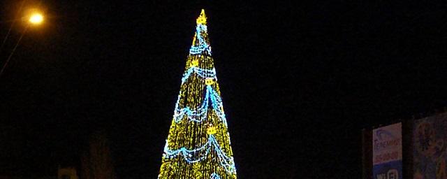 В центре Липецка установят 25-метровую новогоднюю елку