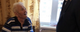 Глава Думы г. о. Тольятти поздравил фронтовика с 95-летием