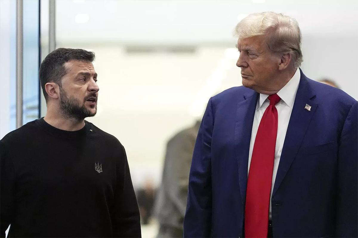 Зеленский заявил, что Трамп рассказал ему по телефону о встрече с Рютте