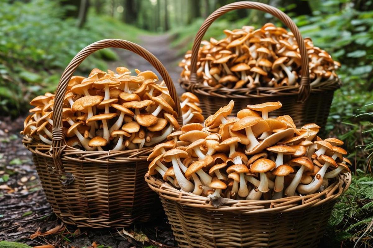 В Караканском бору начался сезон лисичек