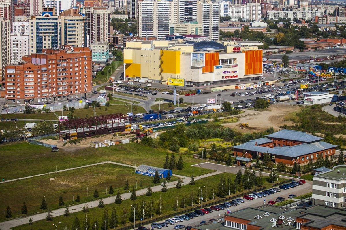 Мэрия Новосибирска заберет землю возле центром «Сибирь-Хоккайдо» под сквер