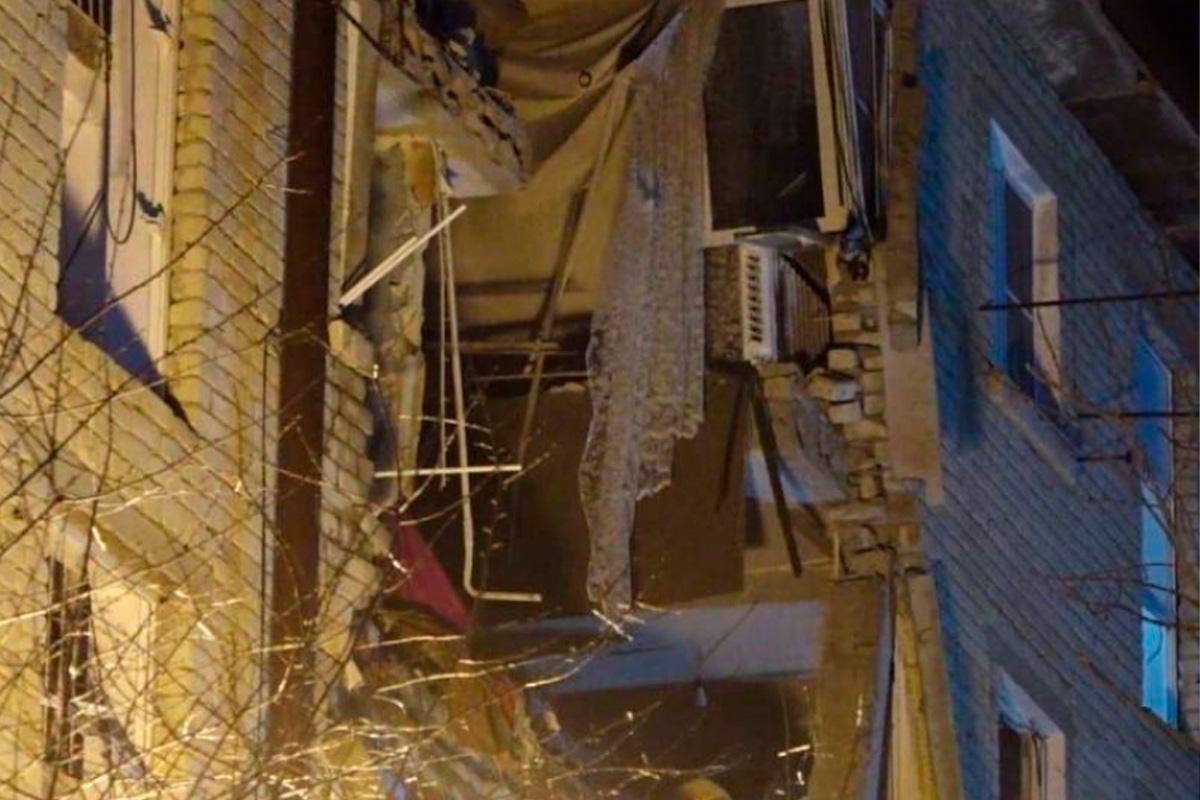 Взрыв газа разрушил два этажа жилого дома в Белореченске