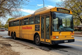 В Ярославле дорожные службы после жалобы устранили выбоины на остановке