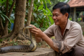 Thai man paid with his life for wanting to ‘hype’ cobra video