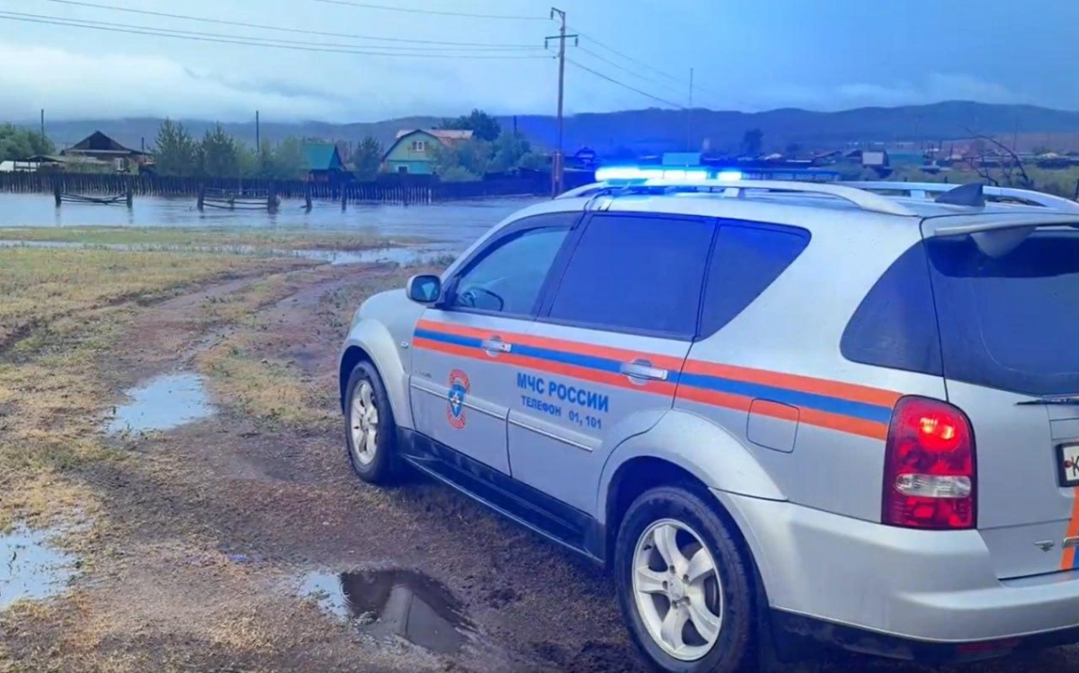 Сильные дожди вызвали подтопления и перебои с транспортом в Забайкалье