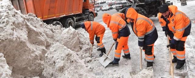 Для борьбы с последствиями сильного снегопада во Владимире создали резерв из 200 дворников