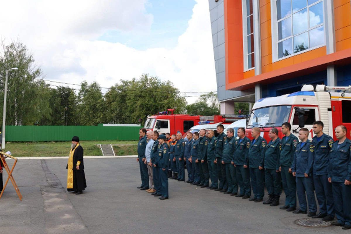 В Саранске прошёл молебен о погибших спасателях