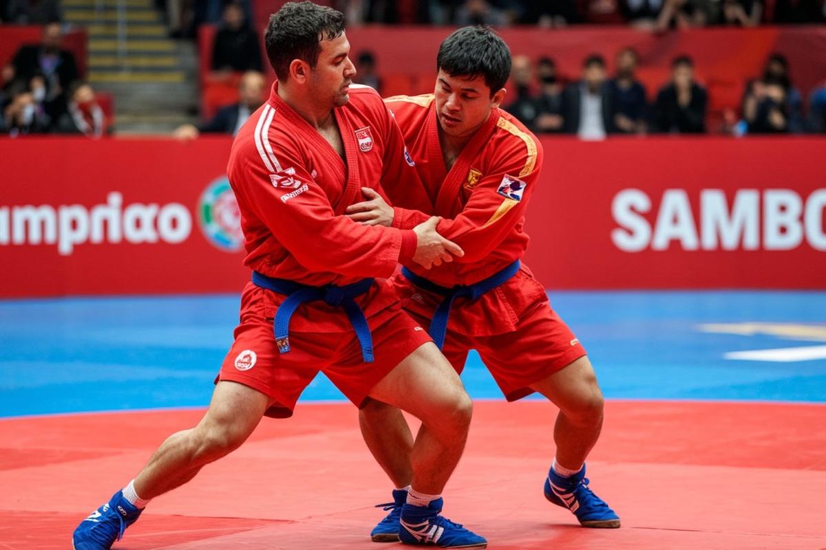 Артем Осипенко вновь завоевал титул чемпиона Брянской области по самбо