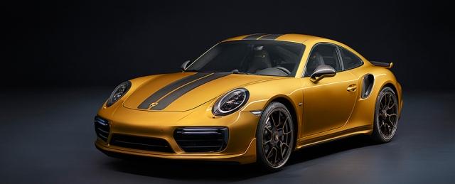 Porsche презентовала 600-сильную версию 911 Turbo S