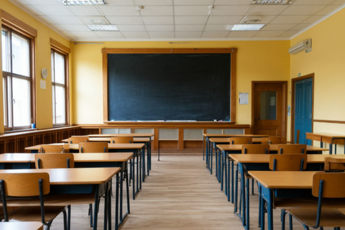 В Кочкурове проводится капитальный ремонт школы