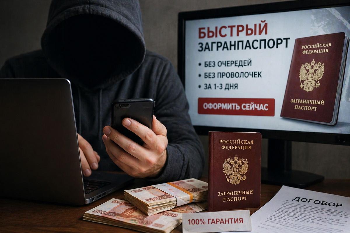 «Быстрый загранпаспорт»: как мошенники наживаются на доверии вологжан
