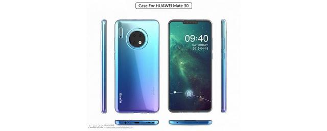Huawei Mate 30 предстал на качественных изображениях