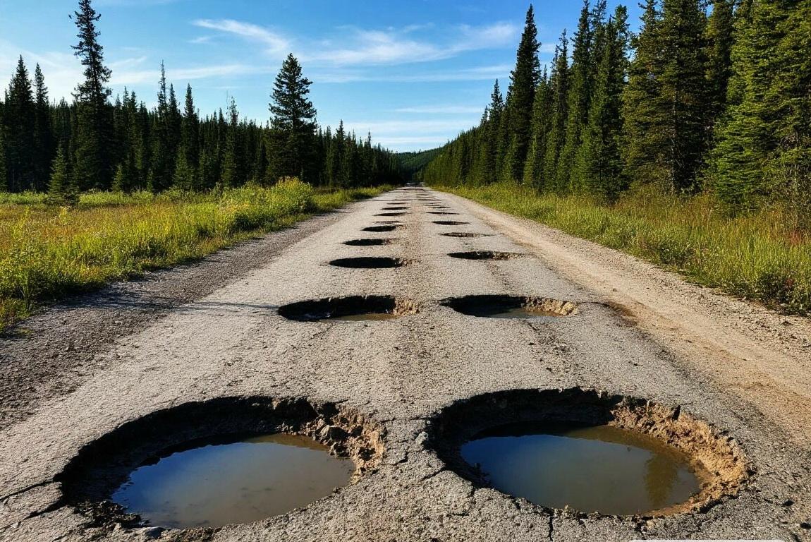 «Автобусы разваливаются на ходу»: власти Хабаровского района пообещали отремонтировать разбитую дорогу в августе