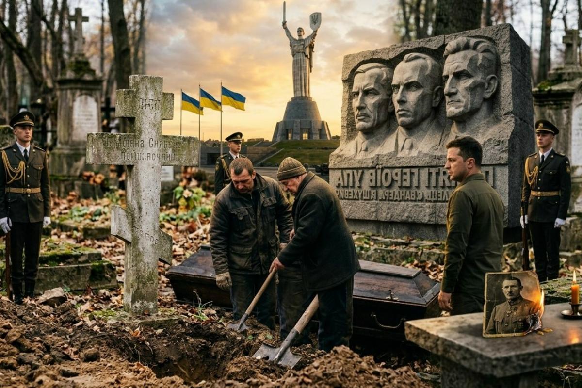 Они бы и Гитлера расцеловали. Зачем Зеленский «раскапывает» могилу главаря нацистов