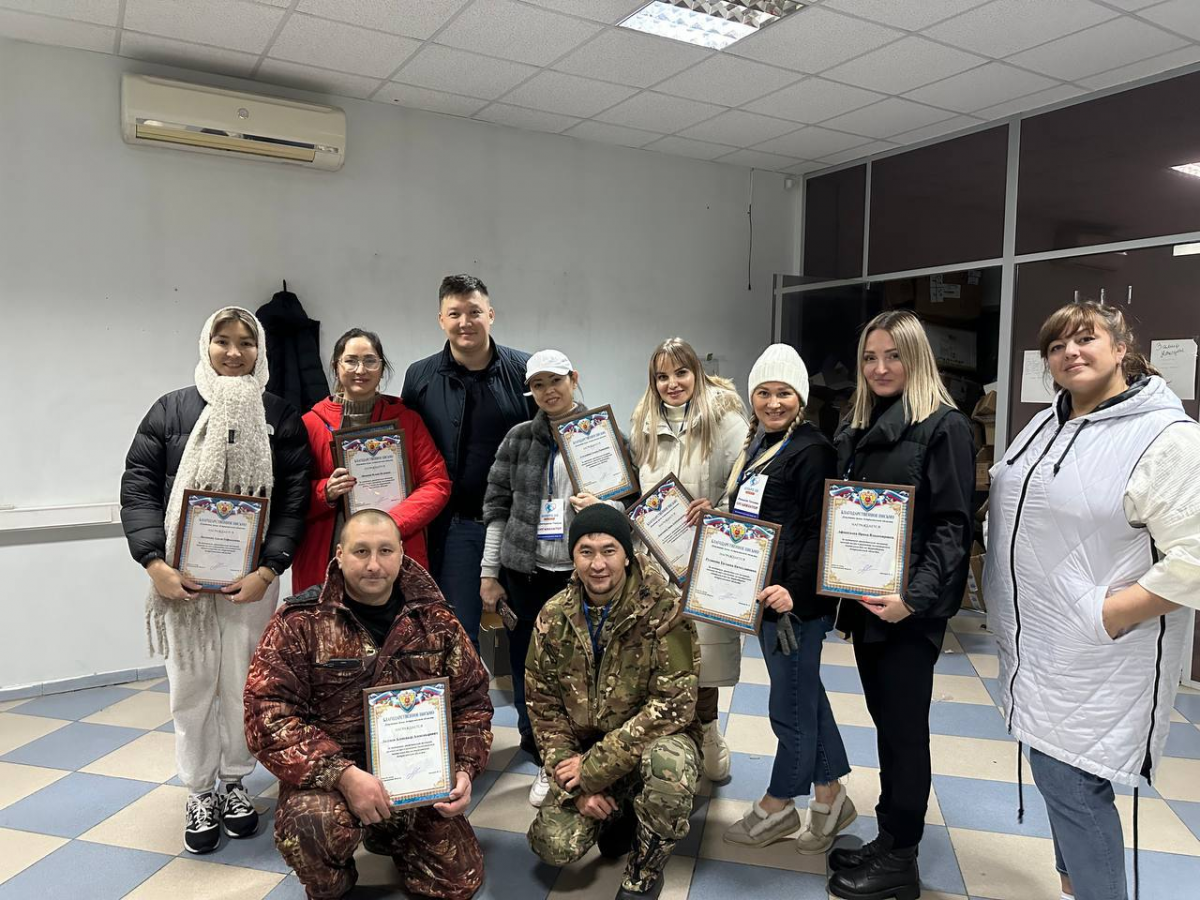 Фонд ДОБРО30 из Астрахани привез новую партию гумпомощи на Донбасс