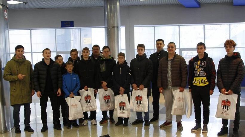 Артамонов совместно с детской командой «Венюково kids» посетил футбольный матч в Химках