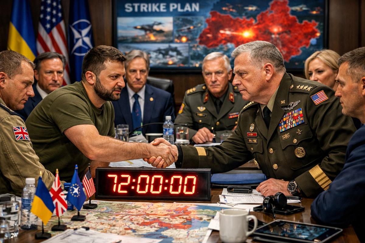 Украина договорилась с Западом, как вместе бить Россию. Нам дадут 72 часа