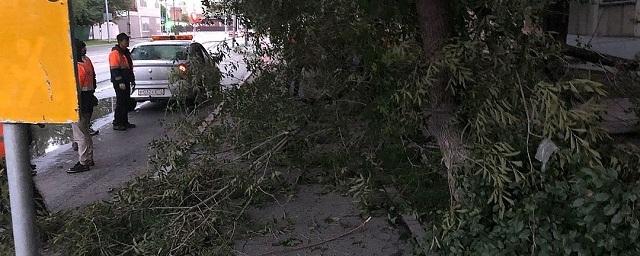 В Тюмени устраняют последствия непогоды