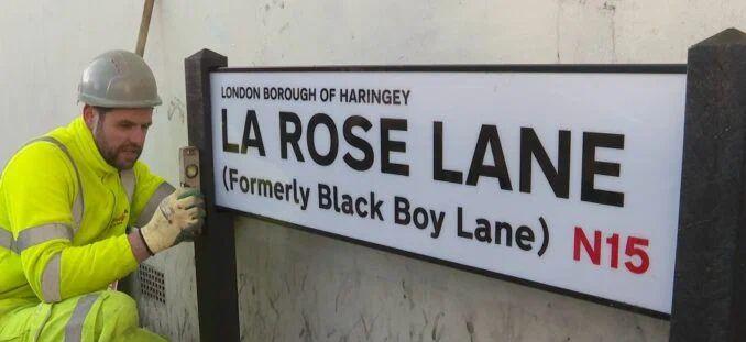 В Лондоне переименование улицы Black Boy Lane вызвало протесты жителей