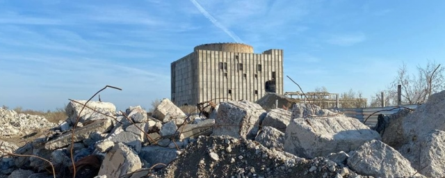 В Щелкино начали снос реакторного отделения недостроенной Крымской АЭС