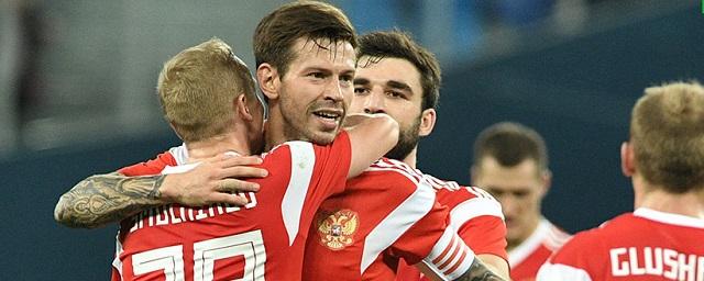 Сборная России сыграет против Шотландии на стадионе «Лужники»