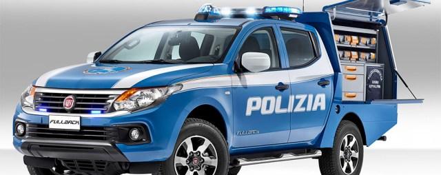 Fiat представил спецверсию пикапа Fullback для криминалистов