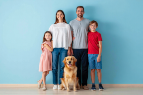 Эксперты рассказали, как выбрать собаку для семьи с детьми