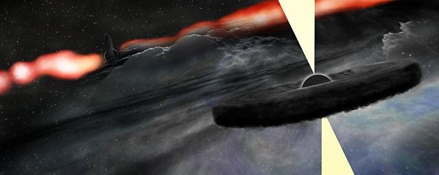 Ученые обнаружили в галактике Лебедь А черную дыру