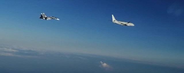 Истребители Су-30 сопроводили самолет Boeing P-8 Poseidon над Черным морем