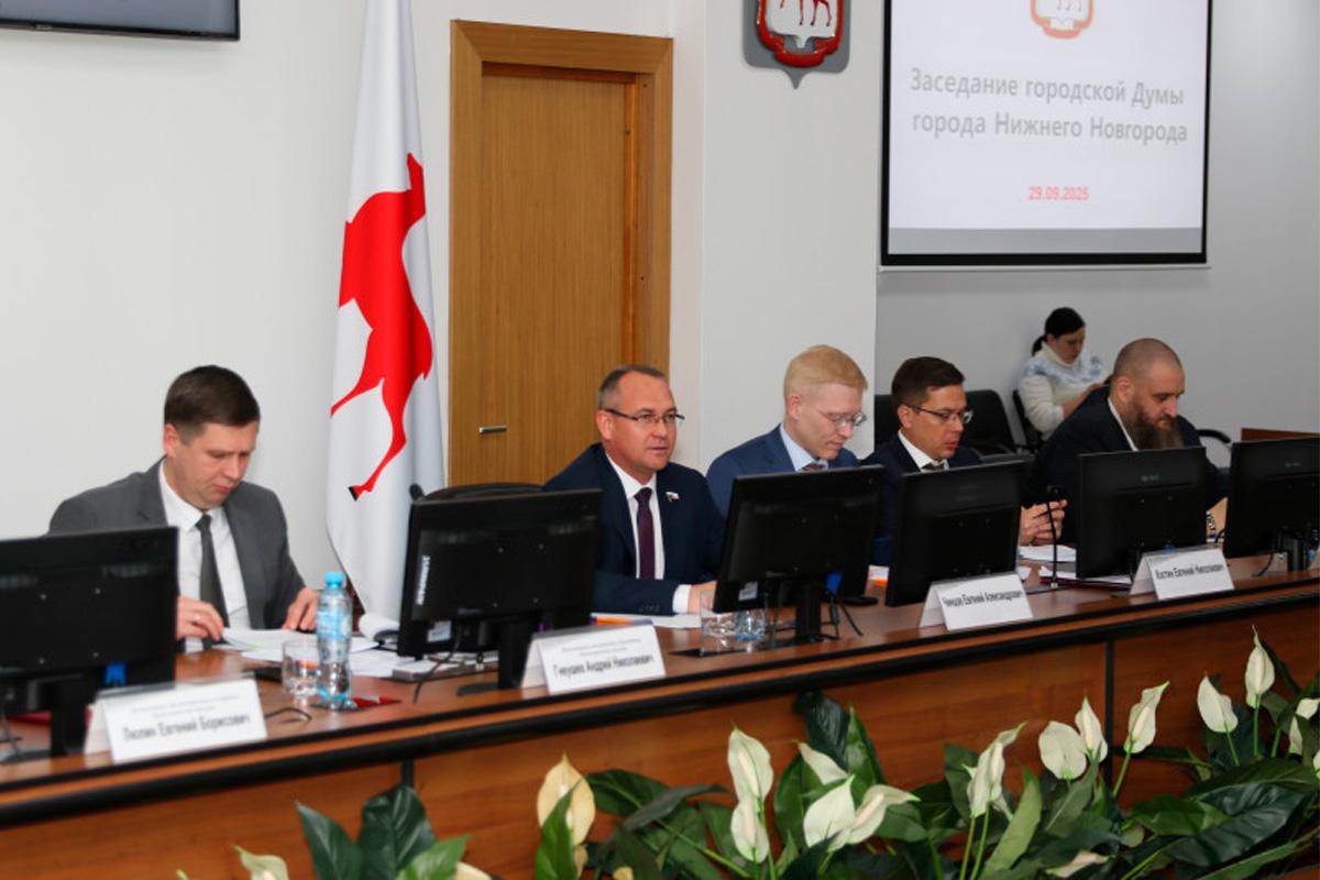 Евгений Чинцов избран председателем городской Думы Нижнего Новгорода I-го созыва