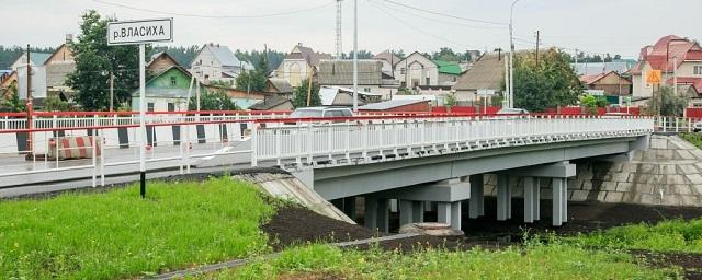 В Барнауле на месяц раньше был открыт мост во Власихе