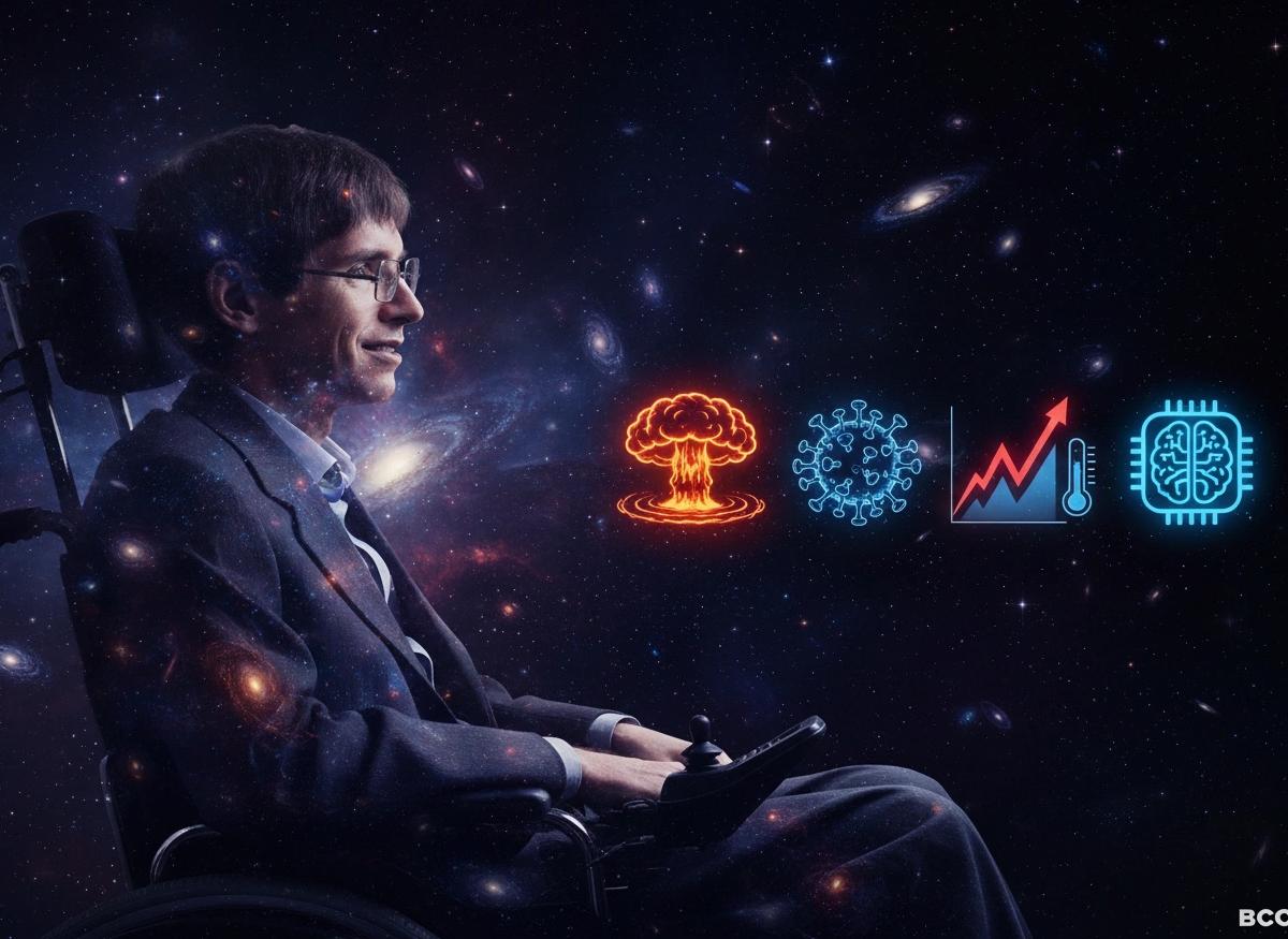 Последнее пророчество Стивена Хокинга: сверхлюди, ИИ, апокалипсис. Земле конец?
