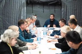 Мэр Чебоксар Станислав Трофимов: Власти города ежедневно контролируют восстановление поврежденных после атаки домов, работы идут сразу на нескольких объектах