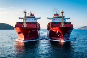 Два грузовых судна столкнулись в акватории Финского залива