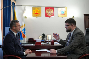 Глава Чебоксар Станислав Трофимов и сенатор Николай Владимиров обсудили эффективность инициативного бюджетирования