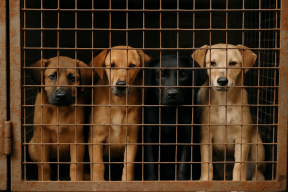 Волонтёры заподозрили работников агрофирмы в убийстве собак для еды