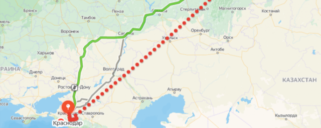 Работы по созданию трассы Екатеринбург – Краснодар отложили на неопредёленный срок
