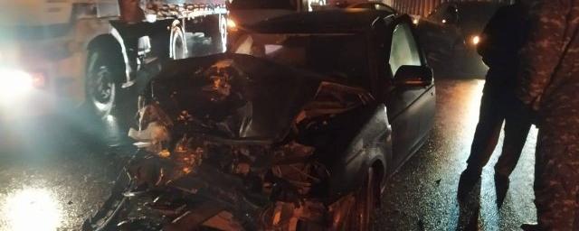 В Ингушетии на выезде из города Сунжа столкнулись 15 автомобилей