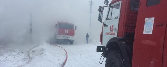 В Татарстане спасли из пожара троих детей