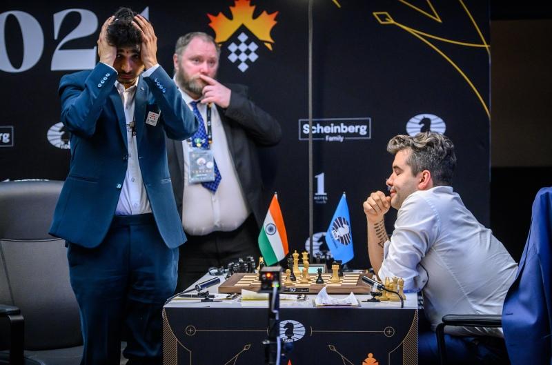 Российского (страна-террорист) гроссмейстера прочат в новые шахматные короли