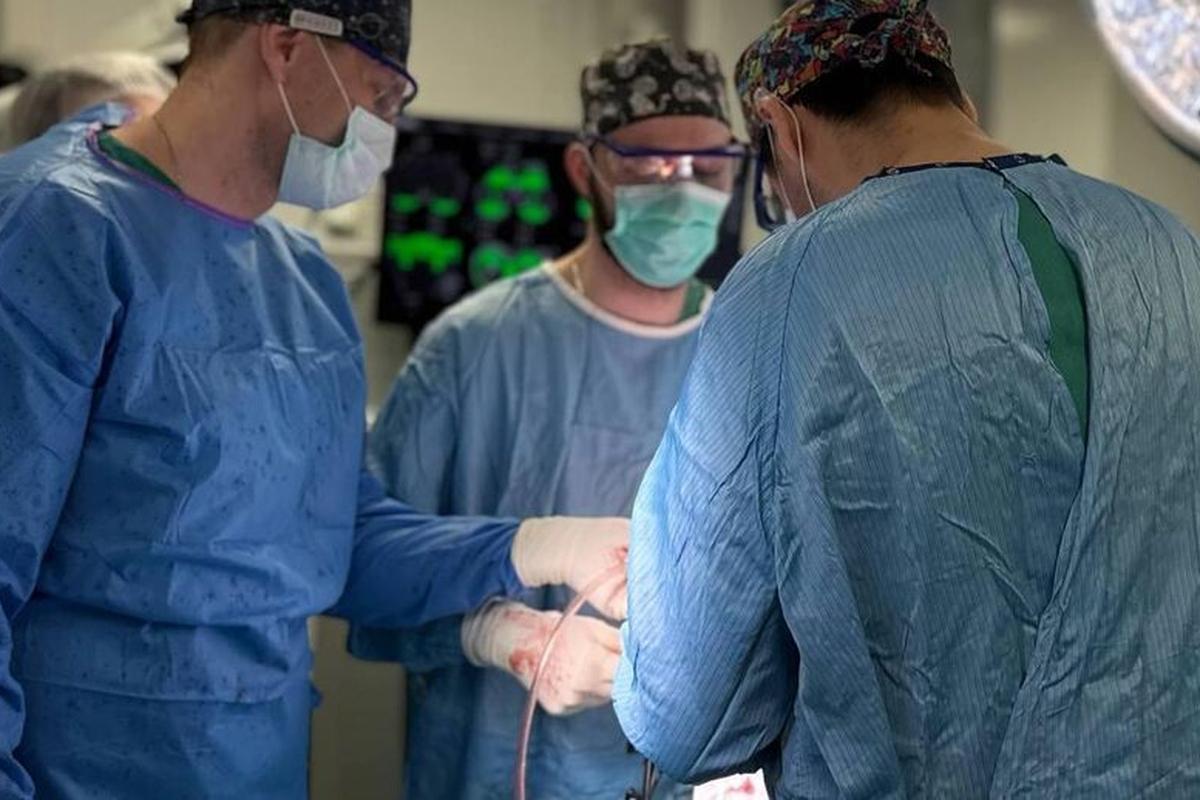 В Подмосковье заработал медицинский робот, выполняющий операции на суставах