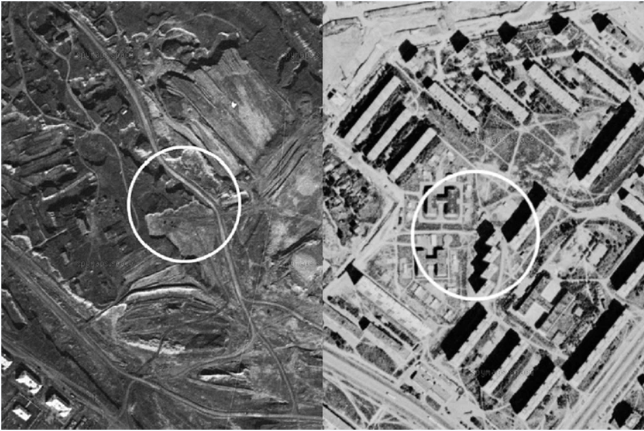 Опубликованы космические снимки Новосибирска 1965 и 1979 годов со спутников США