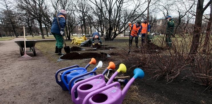 В Петербурге 23 апреля проведут весенний субботник