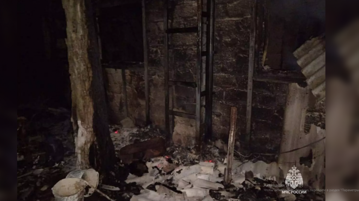 В Ростовской области в страшном пожаре погиб 4-летний ребенок