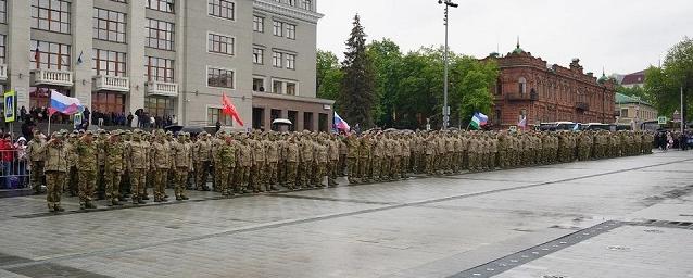 В Башкирии батальон имени Тагира Кусимова отправили на боевое слаживание из Уфы