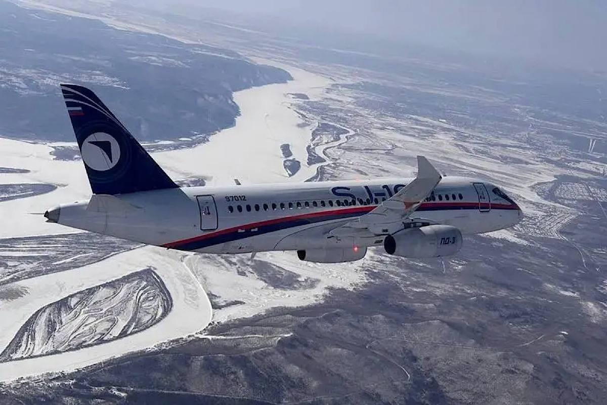 Sukhoi Superjet с российскими двигателями ПД-8 покорил 11 километров