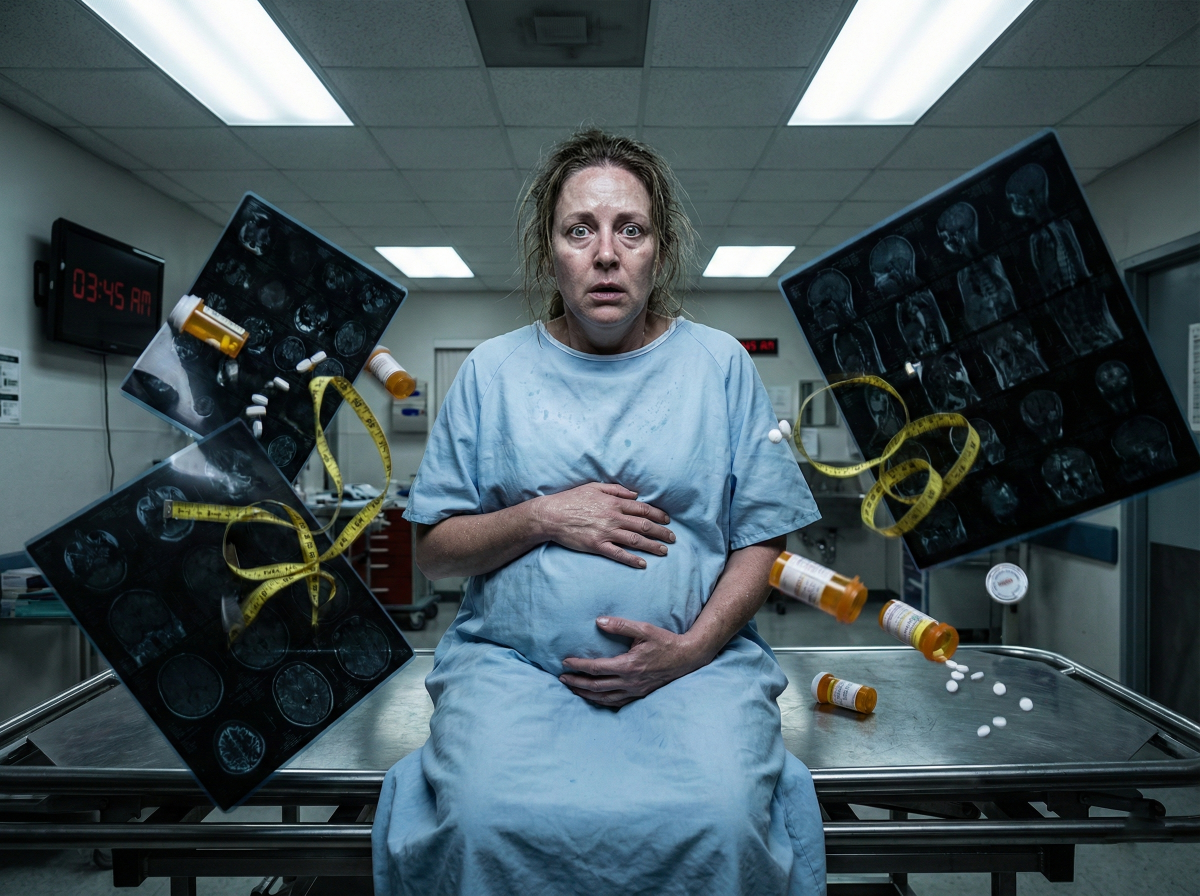 Думала, что растолстела: из живота москвички достали 40-литровую кисту